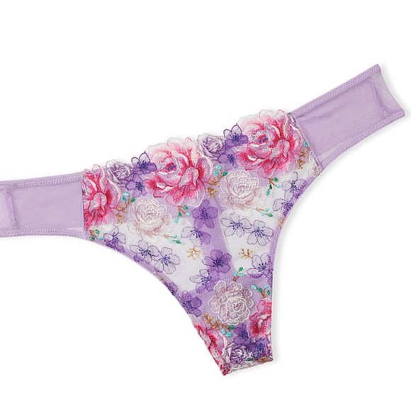 SALE $1̶2̶5̶ Victoria’s Secret Dream Angels Floral Embroidered Longline set 😍 - Picture 6 of 6